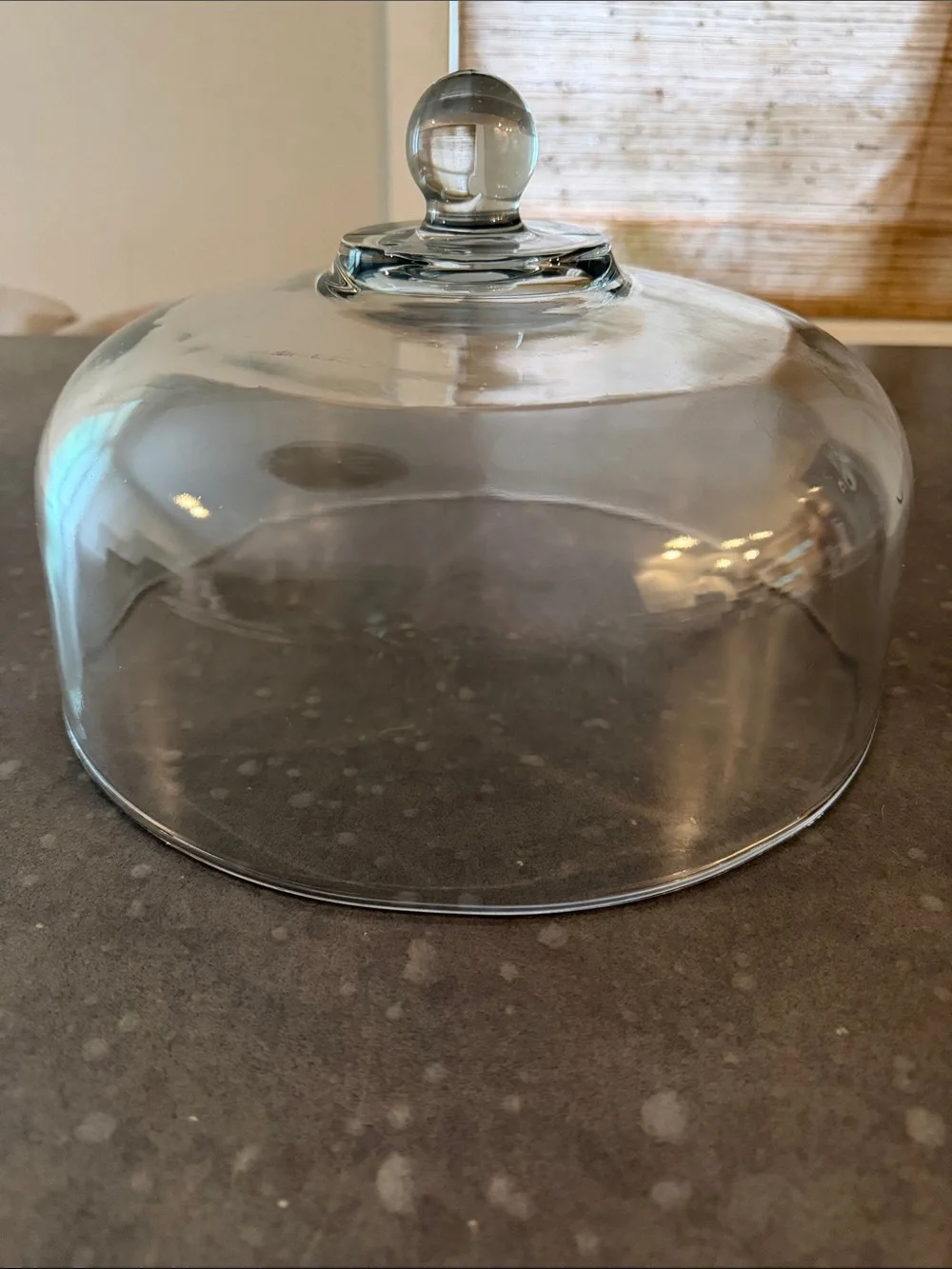Glass Cake Dome Cloche - Clear